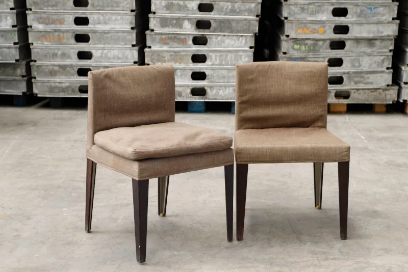 Pamono Set of Eunice Dining Chairs by Antonio Citterio for Maxalto> Living Room Sets