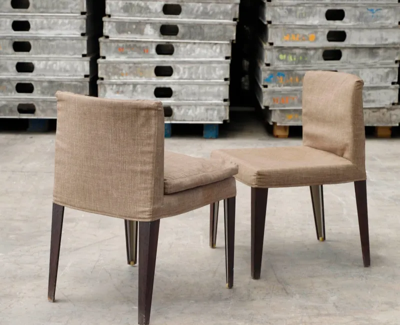 Pamono Set of Eunice Dining Chairs by Antonio Citterio for Maxalto> Living Room Sets