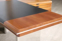 Clearance Pamono Set of Executive Desk and Credenza by Hans von Klier for Skipper, Italy, 1972
