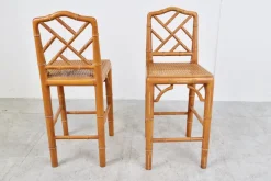 Pamono Set of Faux Bamboo Children Chairs, 1960s> Children's Chairs