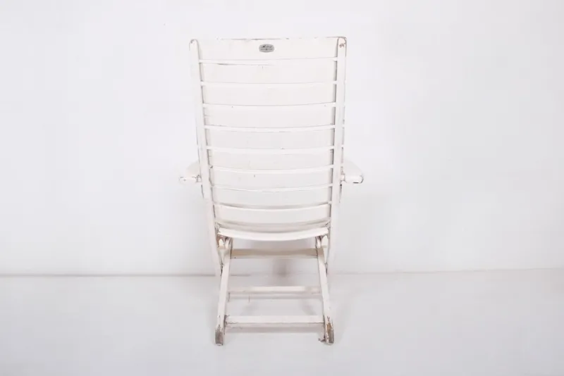 Pamono Set of Garden Lounge Chair with Footstool