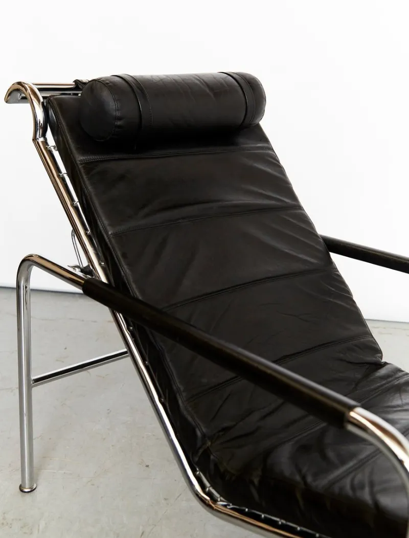 Pamono Set of Genni Chaise Lounge and Ottoman by Gabriele Mucchi for Zanotta, 1970s> Daybeds & Chaises Lounges