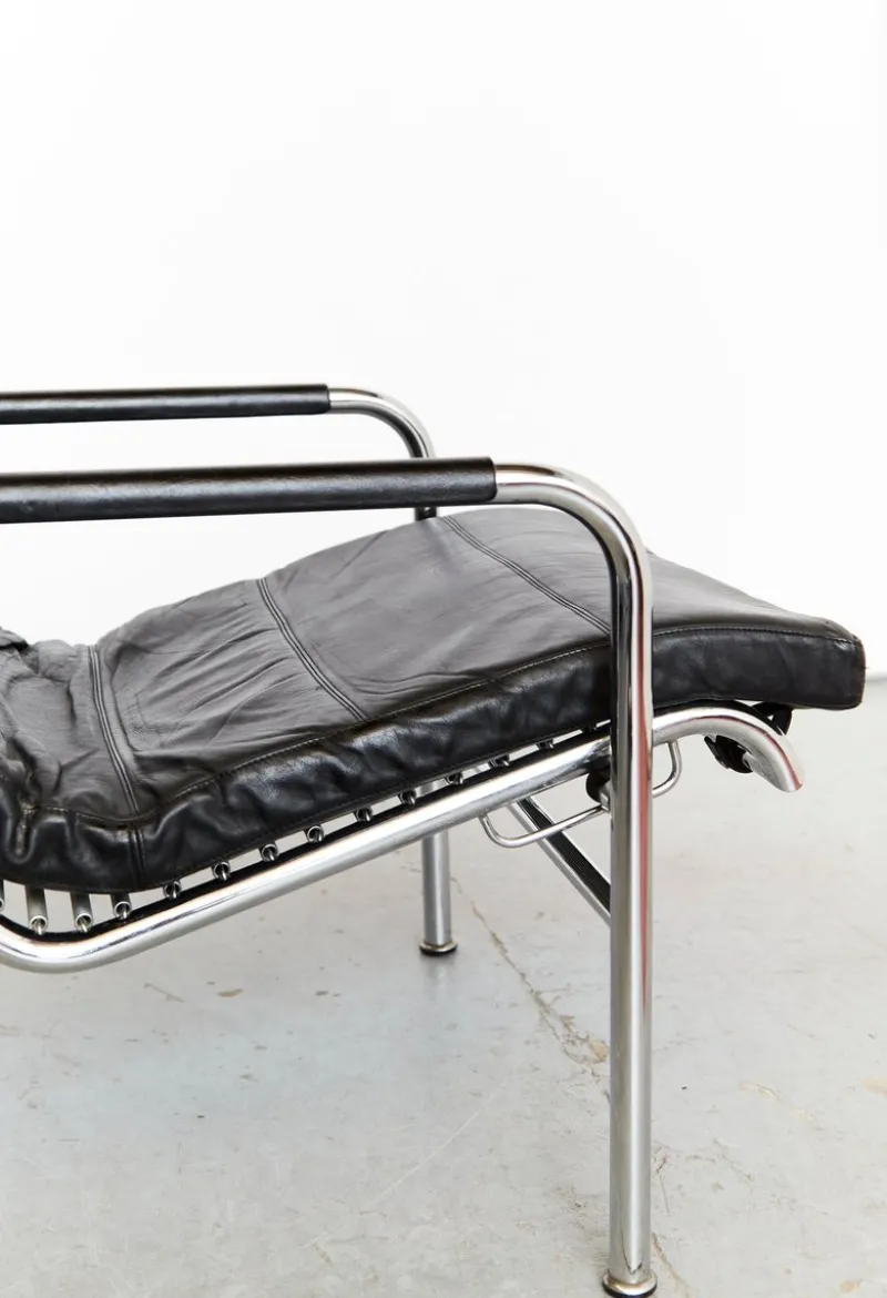 Pamono Set of Genni Chaise Lounge and Ottoman by Gabriele Mucchi for Zanotta, 1970s> Daybeds & Chaises Lounges