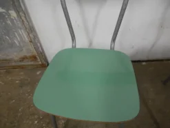 Sale Pamono Set of Green Formica Chairs, 1960s