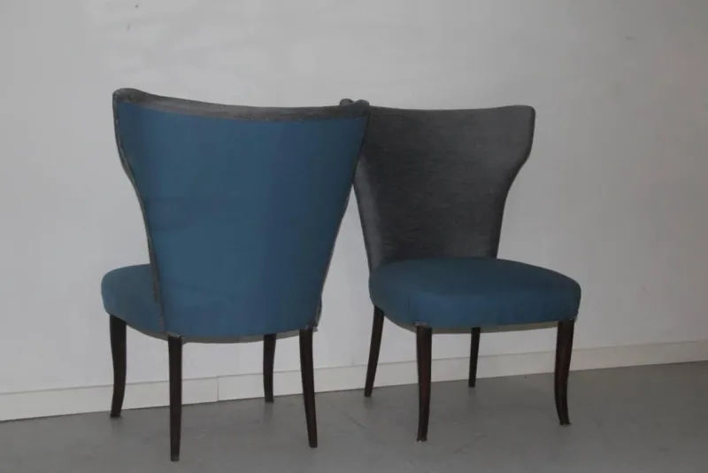 Discount Pamono Set of High Back Chairs, 1950s