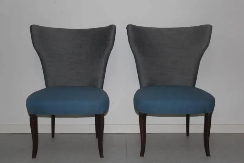 Discount Pamono Set of High Back Chairs, 1950s