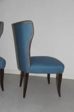 Discount Pamono Set of High Back Chairs, 1950s