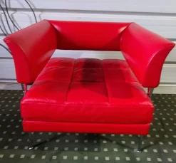Pamono Set of Hydra Castor Sofa and Armchair from Poltrona Frau, 2001><noscript><img width=