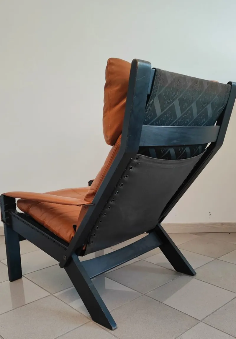 Pamono Set of Inca Chaise Longue and Ottoman by Peter Opsvik for Westnofa, 1970s> Daybeds & Chaises Lounges