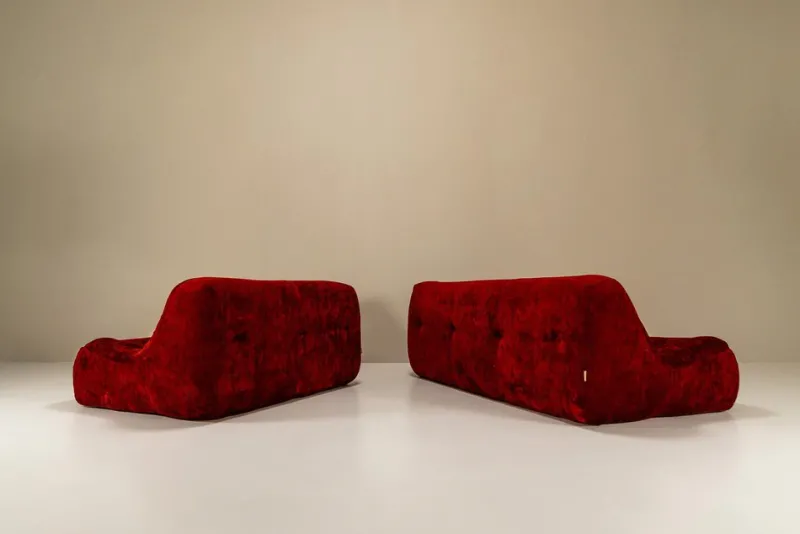 Discount Pamono Set of Kali 3-Seater and 2-Seater Sofa by Michel Ducaroy for Ligne Roset, France, 1970s