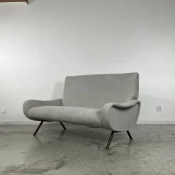 Pamono Set of Lady Chair Armchair and Sofa by Marco Zanuso for Arflex, 1950s><noscript><img width=