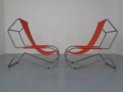 Online Pamono Set of Lido Sun Lounger by Battista & Gino Giudici for Wohnbedarf, 1999