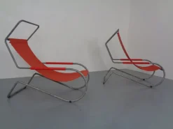 Online Pamono Set of Lido Sun Lounger by Battista & Gino Giudici for Wohnbedarf, 1999
