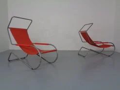Online Pamono Set of Lido Sun Lounger by Battista & Gino Giudici for Wohnbedarf, 1999