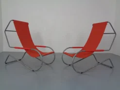 Online Pamono Set of Lido Sun Lounger by Battista & Gino Giudici for Wohnbedarf, 1999