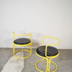 Pamono Set of Locus Solar Series Lounge Chairs by Gae Aulenti for Poltronova, Late 1960s><noscript><img width=