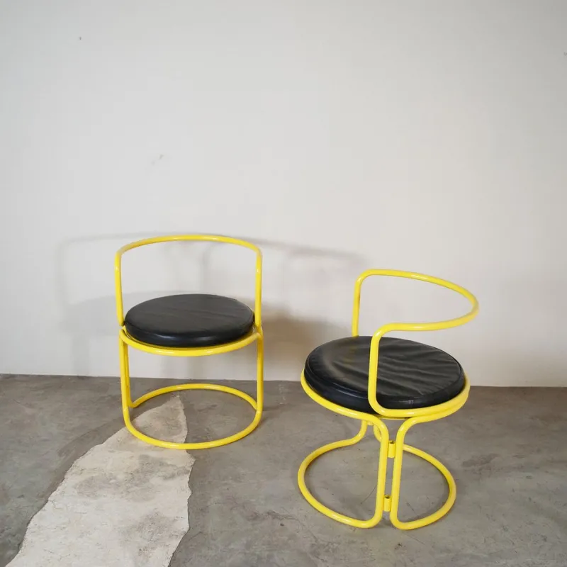 Pamono Set of Locus Solar Series Lounge Chairs by Gae Aulenti for Poltronova, Late 1960s> Garden Seating