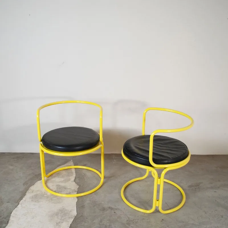 Pamono Set of Locus Solar Series Lounge Chairs by Gae Aulenti for Poltronova, Late 1960s> Garden Seating