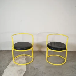 Pamono Set of Locus Solar Series Lounge Chairs by Gae Aulenti for Poltronova, Late 1960s><noscript><img width=