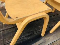 Pamono Set of Mid-Century Bentwood Children Chairs