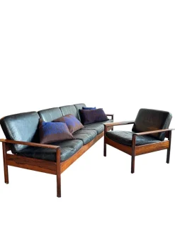 Online Pamono Set of Mid-Century Sofa Set, Gervan, Belgium, 1960s