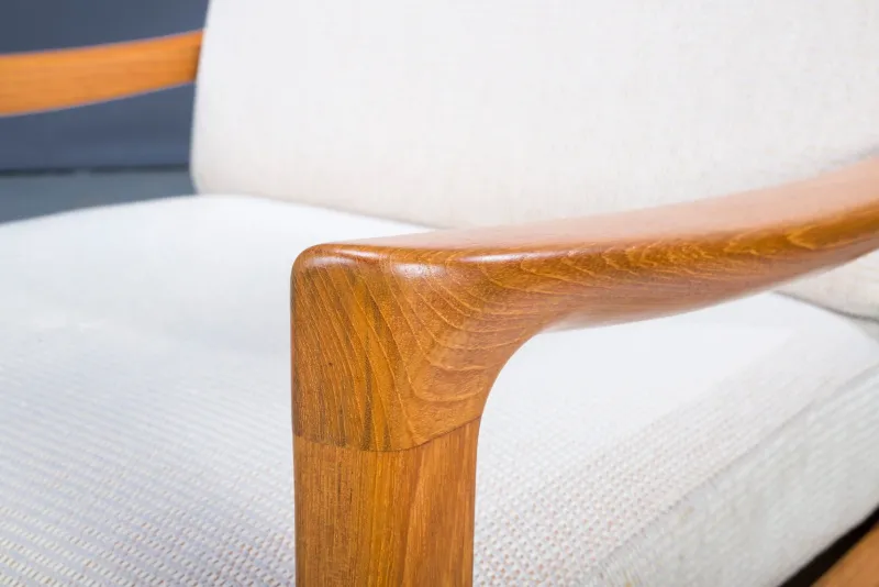 Pamono Set of Mid-Century Teak Senator Lounge Chairs by Ole Wanscher> Daybeds & Chaises Lounges