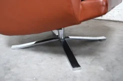 Pamono Set of Model 802 Lounge Chair and Ottoman by Werner Langenfeld for ESA, 1970s><noscript><img width=