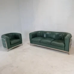 Pamono Set of Model Onda Sofa & Armchair by De Pas Durbino and Lomazzi for Zanotta, 1980s> Living Room Sets