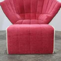 Pamono Set of Moël Armchair and Ottoman attributed to Inga Sempé for Ligne Roset, Set of 2> Lounge Chairs & Armchairs