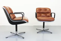 Pamono Set of Office Chairs by Charles Pollock for Knoll, 1980s> Office Chairs