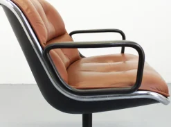 Pamono Set of Office Chairs by Charles Pollock for Knoll, 1980s><noscript><img width=