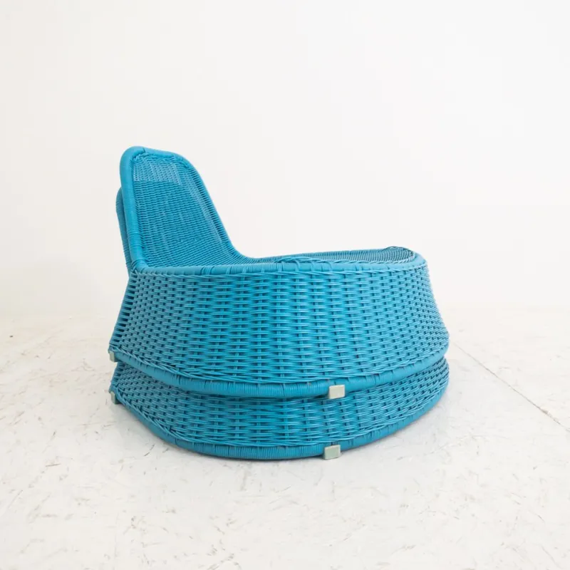 Pamono Set of Outdoor Armchairs in Synthetic Wicker from Ikea, 2007> Garden Seating