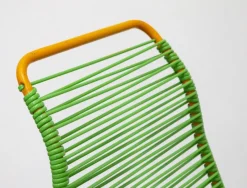 Clearance Pamono Set of Outdoor Deck Chairs with Corded PVC, 1960s