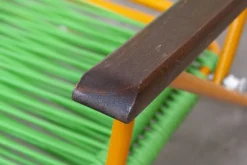 Clearance Pamono Set of Outdoor Deck Chairs with Corded PVC, 1960s