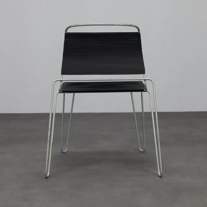 Outlet Pamono Set of Rubber Band Chairs by Tom Dixon, 2000s
