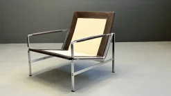 Pamono Set of Sofa and Chair Pk6720 by Preben Fabricius & Jørgen Kastholm for Kill International, 1960><noscript><img width=