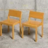 Outlet Pamono Set of Stackable Childrens Chairs Model 611 by Alvar Aalto for Artek, 1950s