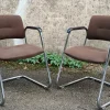 Clearance Pamono Set of Steelcase Office Chairs from Strafor, France, 1980s