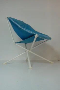 Pamono Set of Sun Day Garden Chair and Stool by Simon Desanta for Rosenthal, 1980s><noscript><img width=