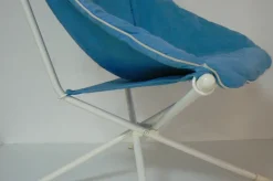 Pamono Set of Sun Day Garden Chair and Stool by Simon Desanta for Rosenthal, 1980s><noscript><img width=