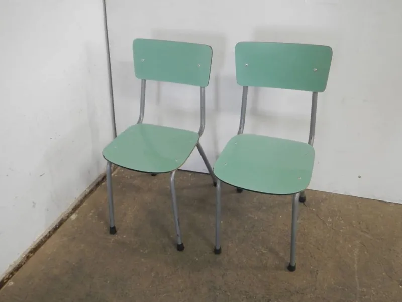 New Pamono Set of Vintage Children's Chairs, 1970