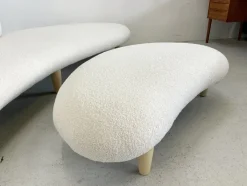 Discount Pamono Set of Vintage Freeform Sofa & Stool by Isamu Noguchi for Vitra, 1940s