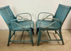 New Pamono Set of Vintage Garden Chairs
