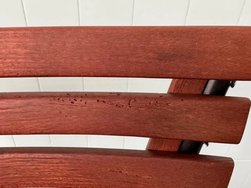 Pamono Set of Vintage Italian Bar Bistro Chairs in Metal and Wood, 1950s> Garden Seating
