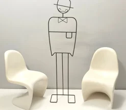 Sale Pamono Set of Vintage Ivory Plastic Side Chairs, 1990s