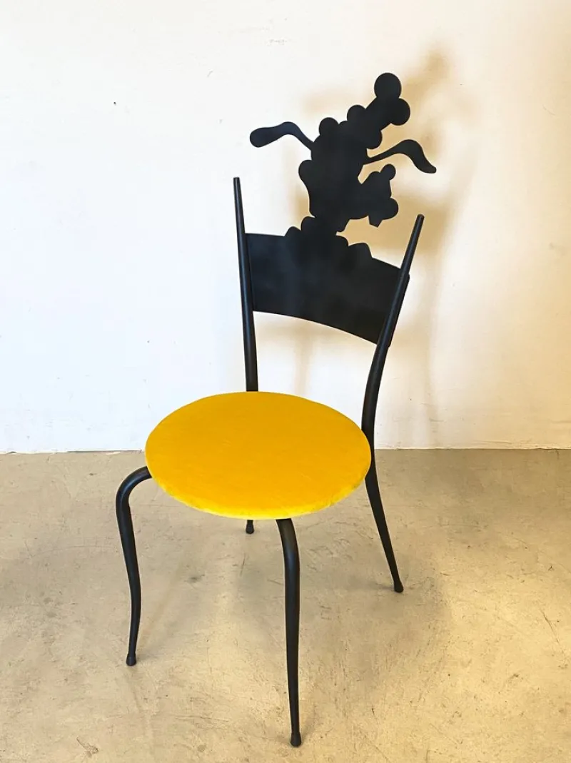 New Pamono Set of Vintage Mickey & Pluto Childrens Chairs, 1980s