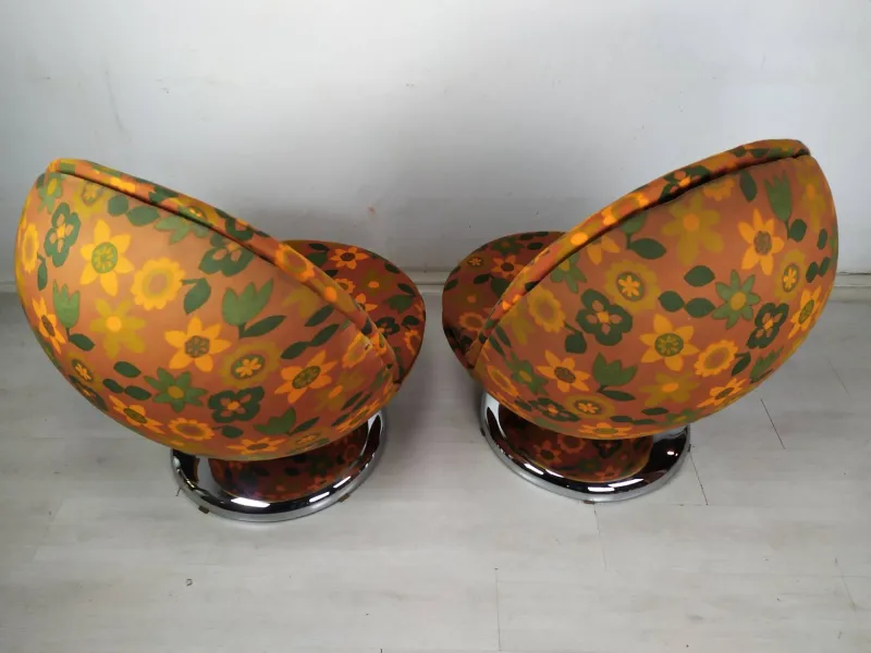 Discount Pamono Set of Vintage Space Age Ball Chairs, 1970s