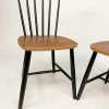 Pamono Set of Vintage Spindle Back Chairs, 1960s