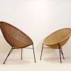 Online Pamono Set of Vintage Synthetic Wicker Outdoor Chairs, 2010s