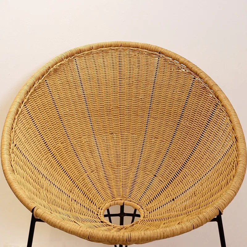 Online Pamono Set of Vintage Synthetic Wicker Outdoor Chairs, 2010s
